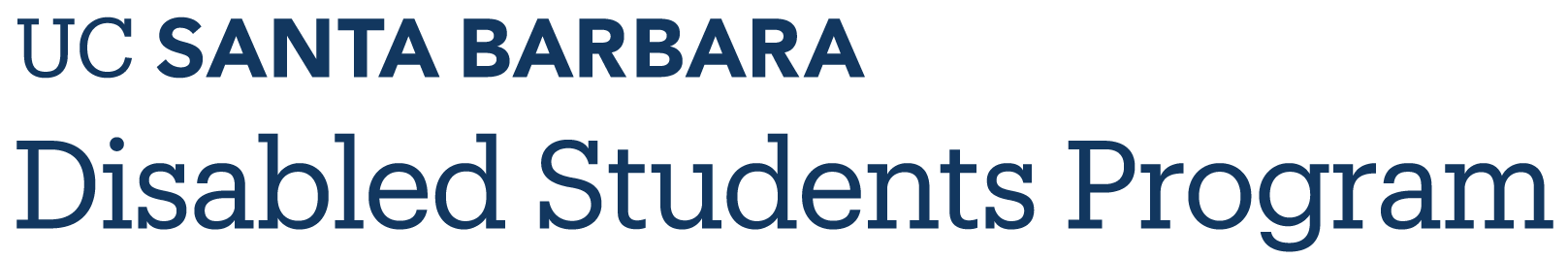UC Santa Barbara Disabled Students Program